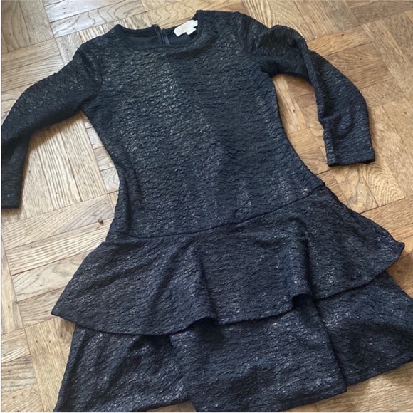 Black Michael Kors Dress Ruffle Michael kors dress - Picture 2 of 9